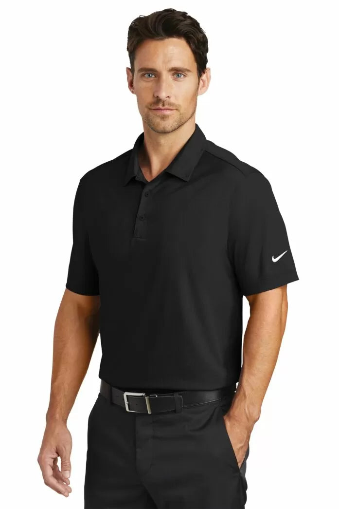 NIKE Men's Dri-FIT VERTICAL MESH POLO. (embroidered logo inc.) 637167