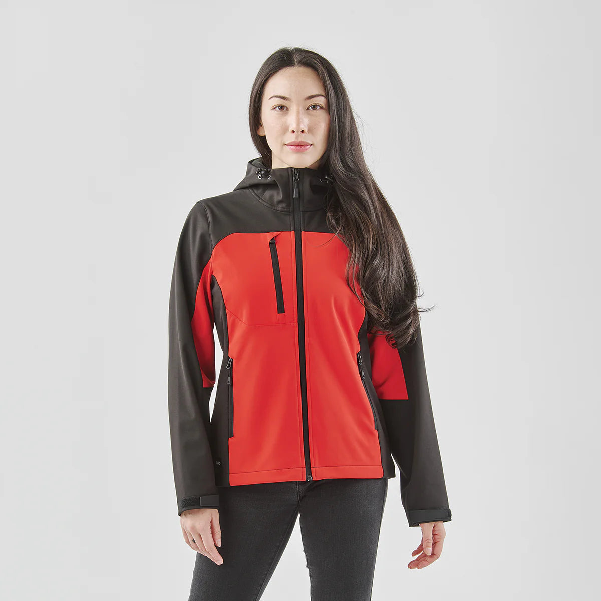 Stormtech Cascades Women's Softshell Hooded Jacket - (embroidered Logo Inc.) BHS-4W