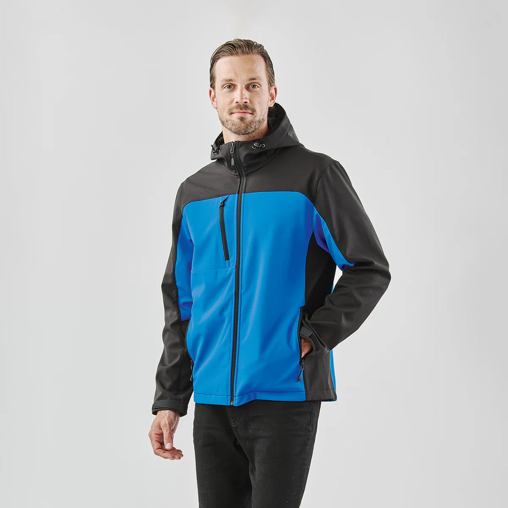 Stormtech Cascades Men's Softshell Hooded Jacket (embroidered logo inc.) - BHS-4