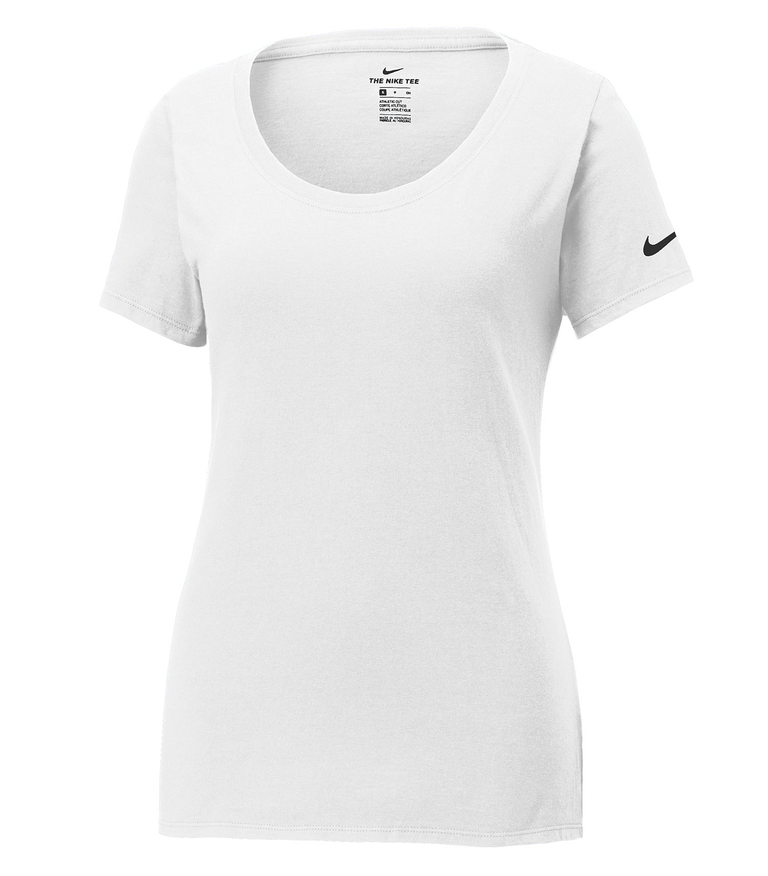 NIKE Dri-FIT COTTON/POLY SCOOP NECK LADIES' TEE